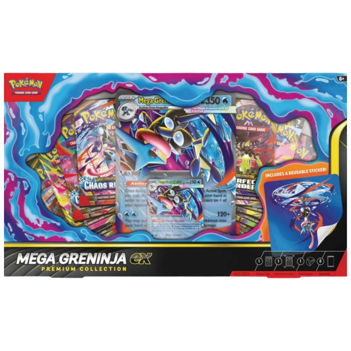 Pokemon TCG: Mega Greninja ex Premium Collection Box
