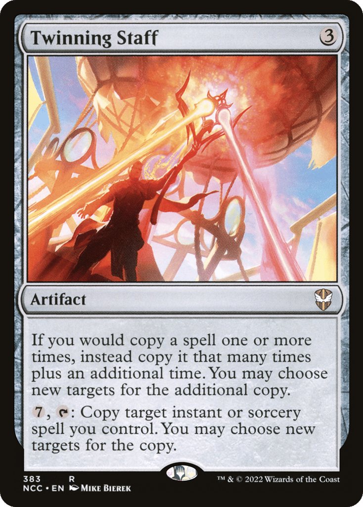 Twinning Staff - New Capenna Commander - 383