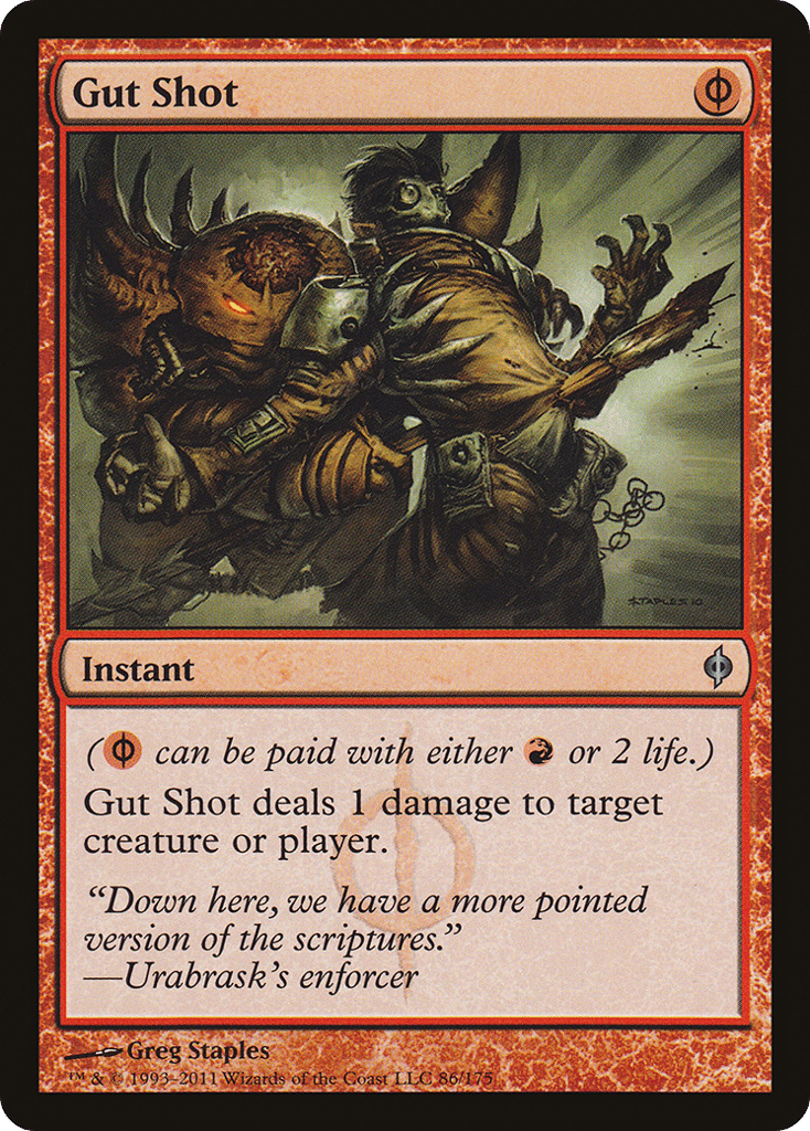 Gut Shot - New Phyrexia - 86