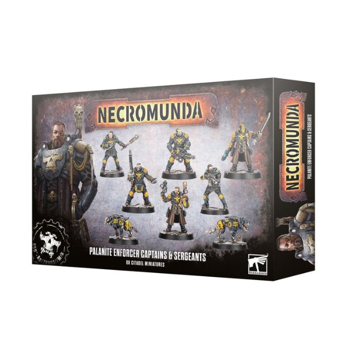 Necromunda - Palanite Enforcer Captains & Sergeants