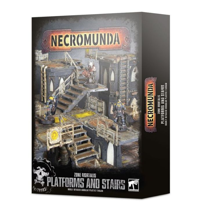 Necromunda Zone - Mortalis Platforms and Stairs