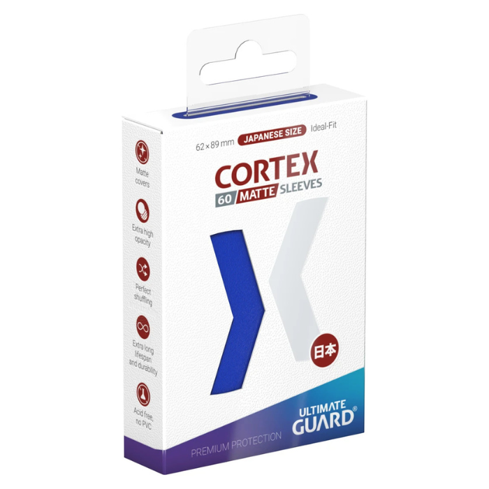 Ultimate Guard - Cortex Japanese Size Sleeves Blue (60)