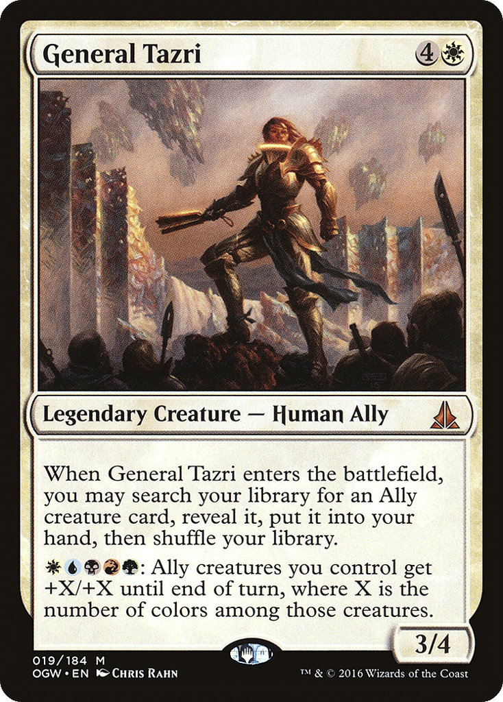General Tazri - Oath of the Gatewatch - 19 - Foil