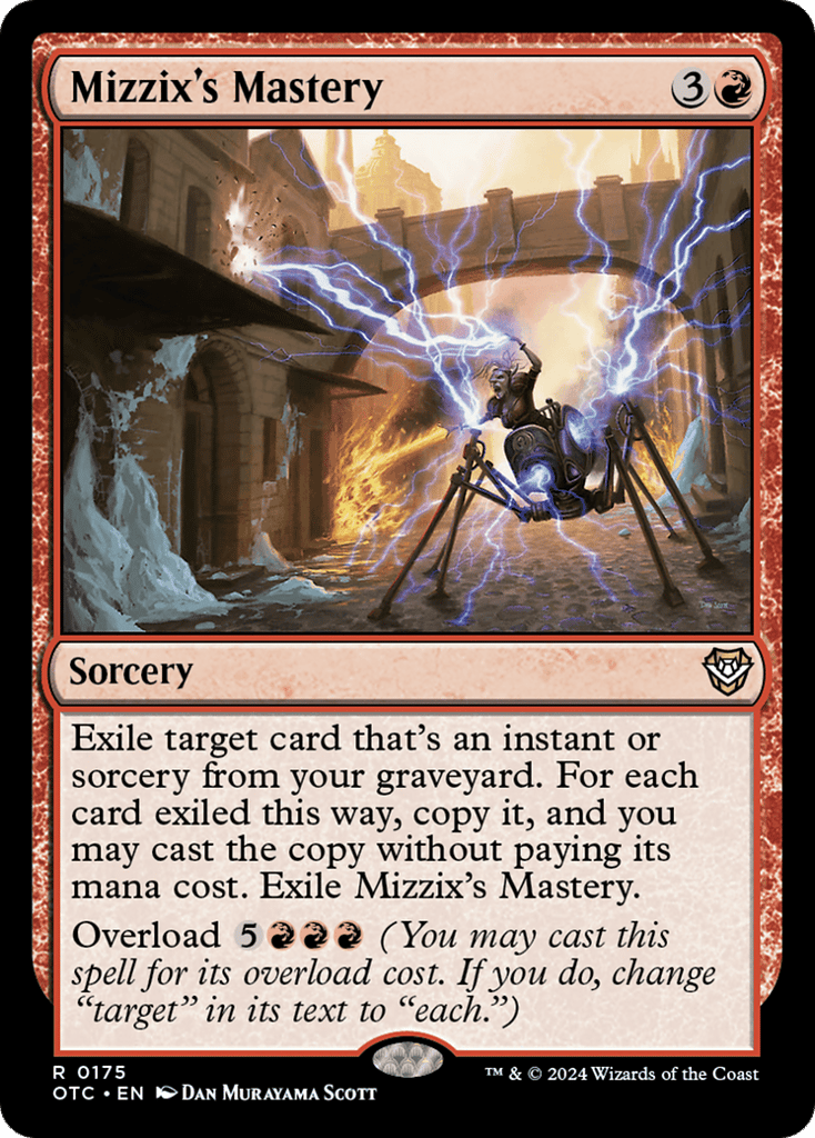 Mizzix's Mastery - Outlaws of Thunder Junction Commander - 175