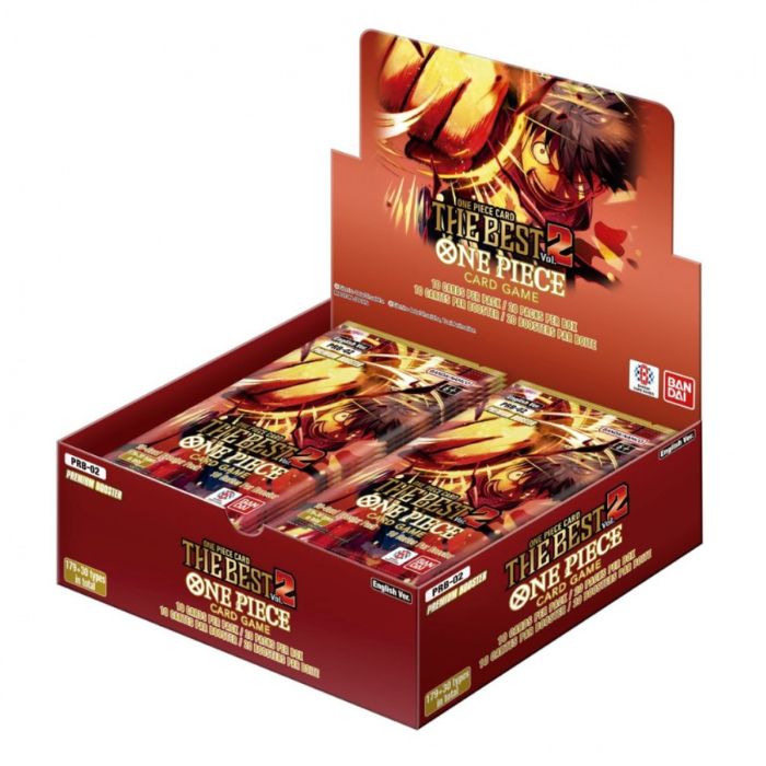One Piece Card Game - The Best PRB-02 Premium Booster Display