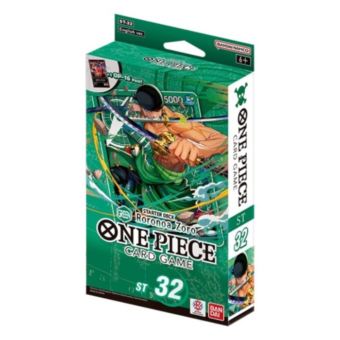 One Piece Card Game: Roronoa Zoro - ST-32 Starter Deck