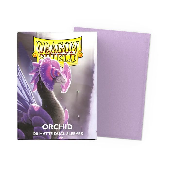 Dragon Shield Dual Matte Sleeves - Orchid (100 Sleeves)