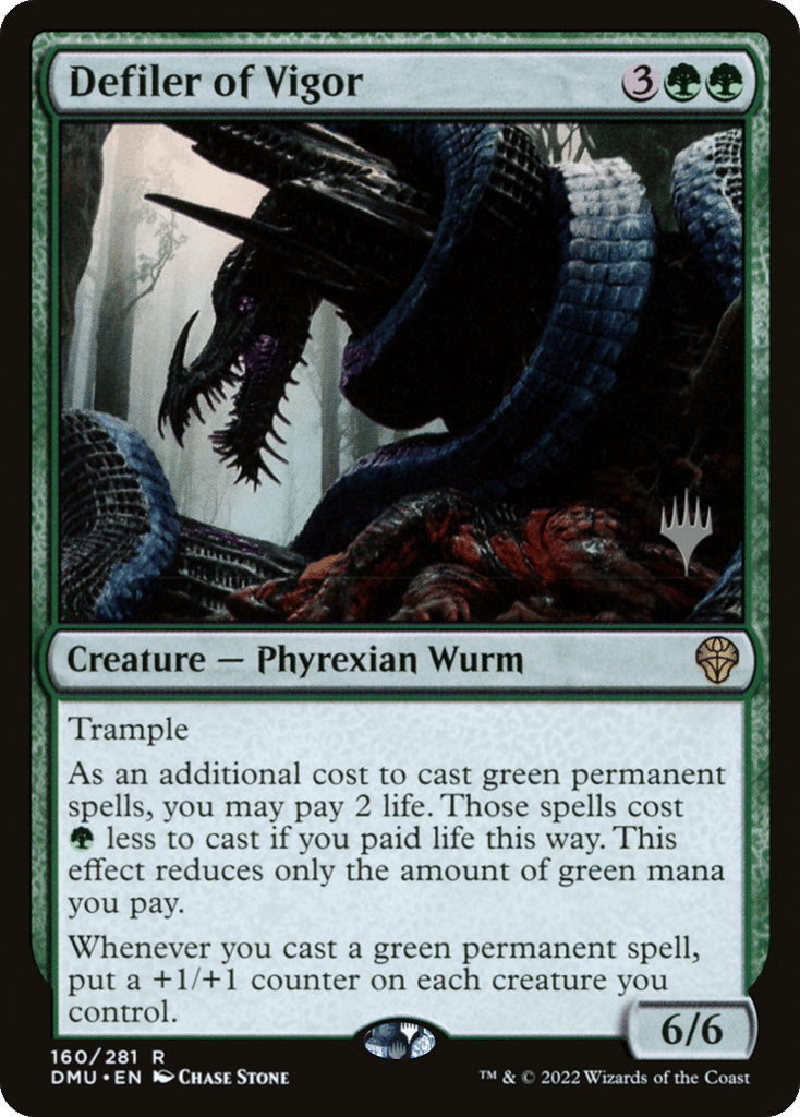 Defiler of Vigor - Dominaria United Promos - 160