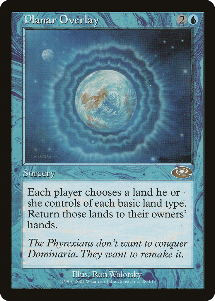 Planar Overlay - Planeshift - 28 - Foil