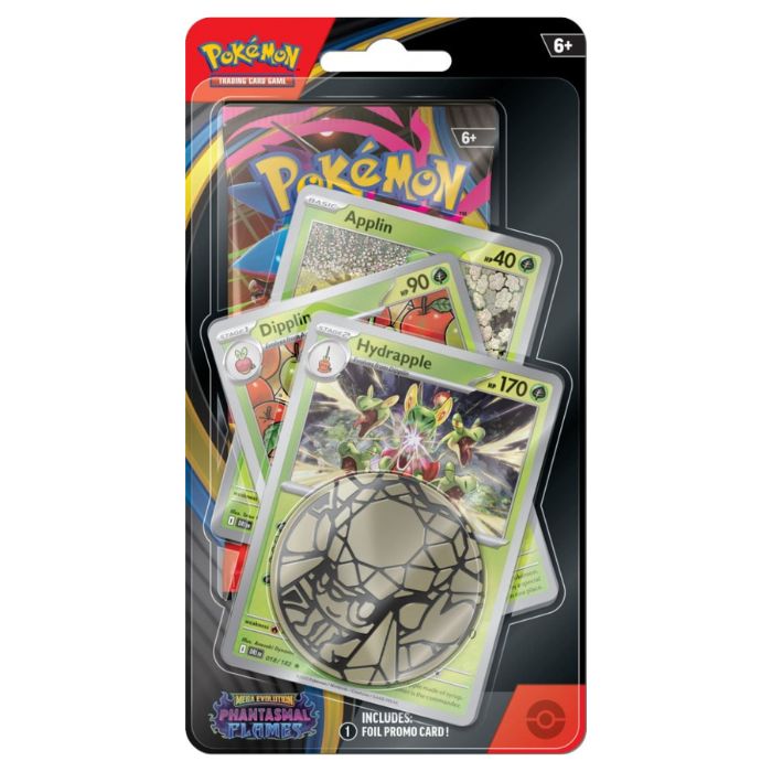 Pokemon TCG: Mega Evolution - Phantasmal Flames Premium Checklane Blister (Hydrapple)