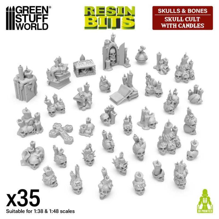 Skull Cult with candles