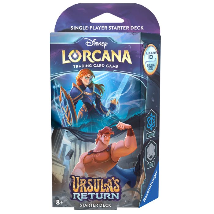 Disney Lorcana: Ursula's Return Starter Deck Anna & Hercules