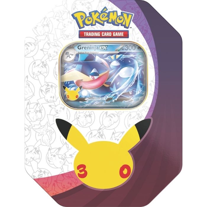 Pokemon TCG: 30th Celebration - Greninja ex Tin