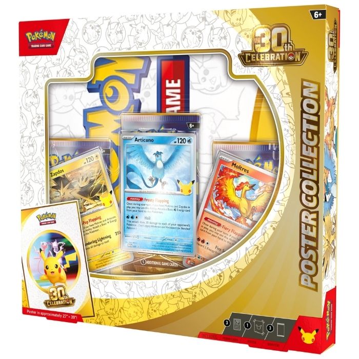 Pokemon TCG: 30th Celebration - Poster collection