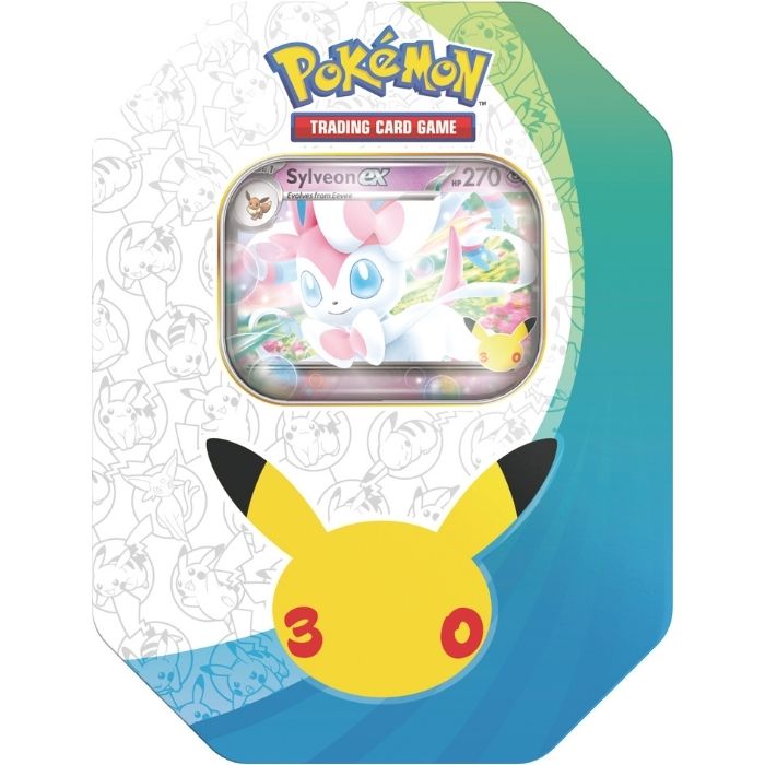 Pokemon TCG: 30th Celebration - Sylveon ex Tin