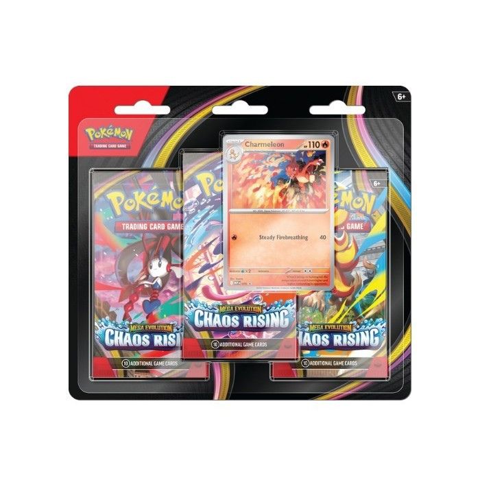 Pokemon TCG: Chaos Rising 3-Pack Blister