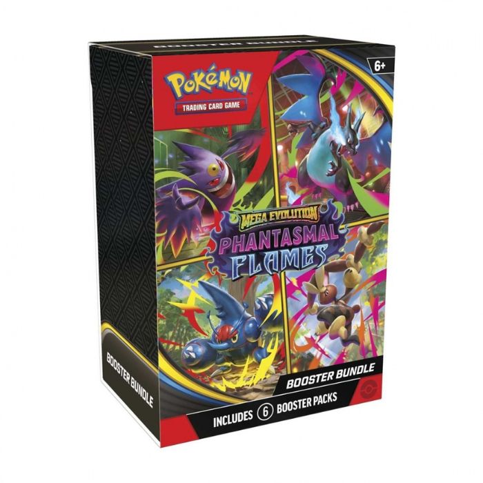 Pokemon TCG: Mega Evolution - Phantasmal Flames Booster Bundle