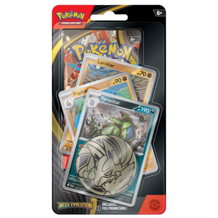 Pokemon TCG: Mega Evolution - Premium Checklane Blister (Tyranitar)