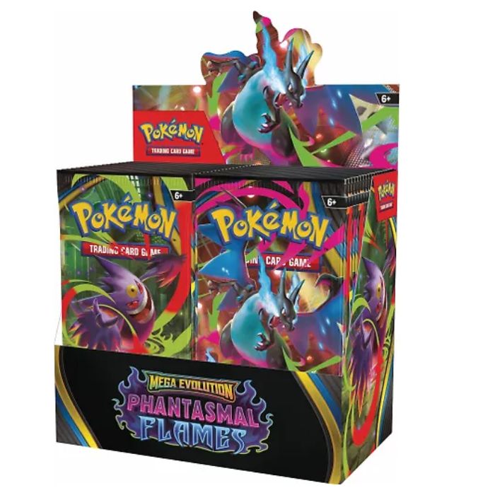 Pokemon TCG: Mega Evolution - Phantasmal Flames Booster Display