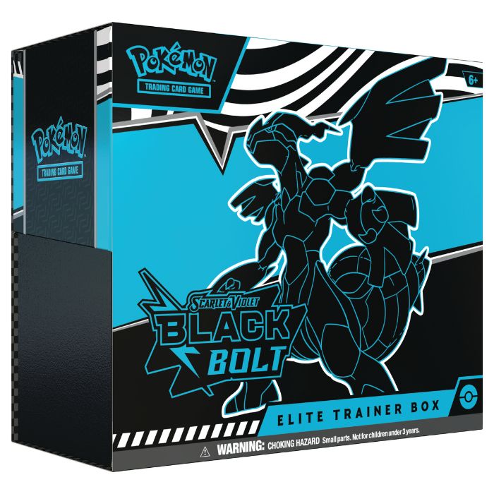Pokemon TCG: SV10.5 Black Bolt - Elite Trainer Box - Zekrom