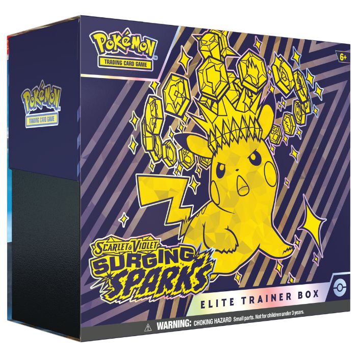 Pokémon TCG: Scarlet & Violet – Surging Sparks - Elite Trainer Box