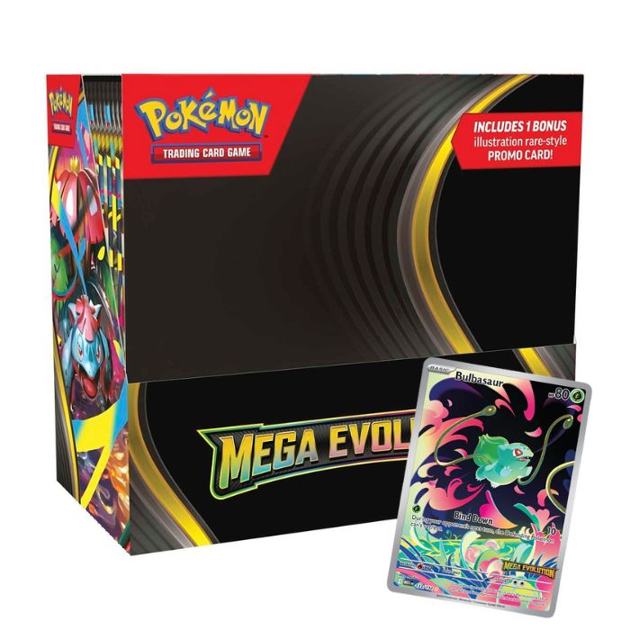 Pokemon TCG: Mega Evolution - Enhanced Booster Display