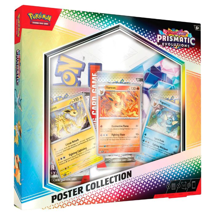 Pokemon TCG: Prismatic Evolutions Poster Collection