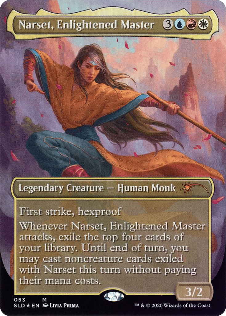 Narset, Enlightened Master - Secret Lair Drop - 53 - Foil