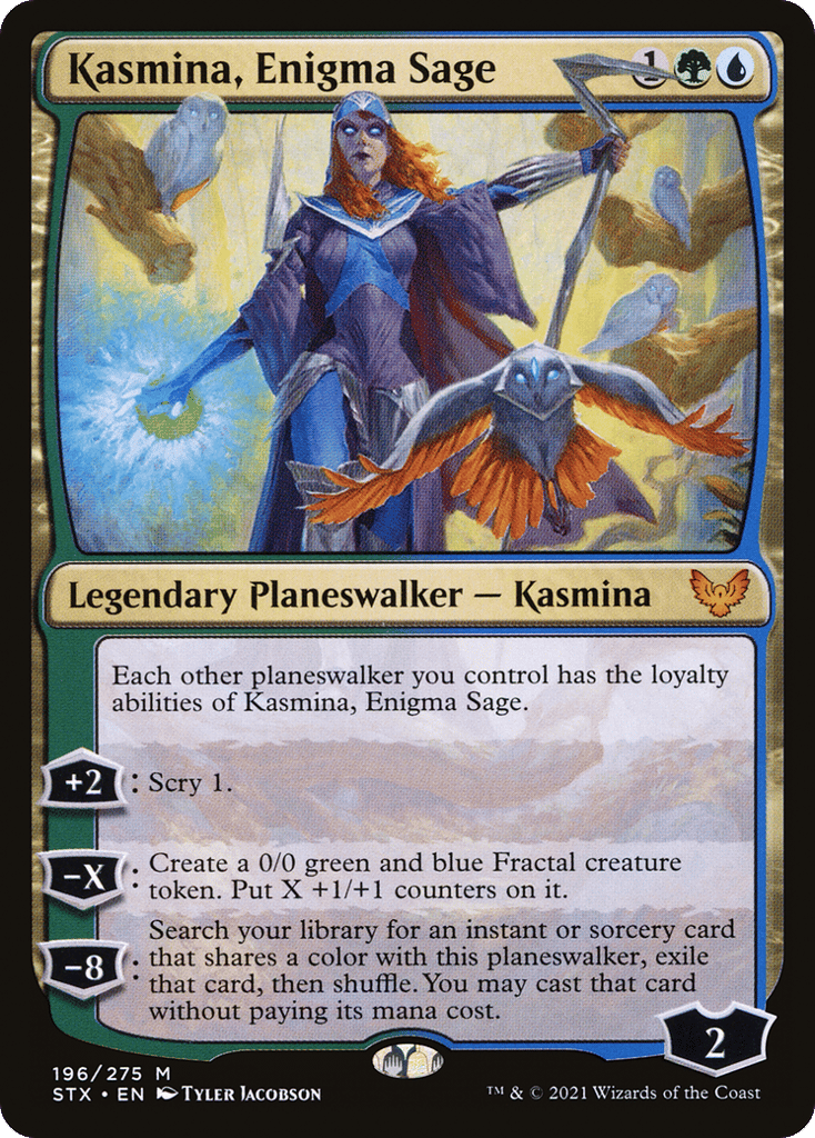 Kasmina, Enigma Sage - Strixhaven: School of Mages - 196