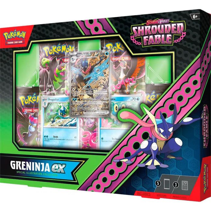 Pokemon: Scarlet & Violet—Shrouded Fable Greninja ex Special Illustration Collection