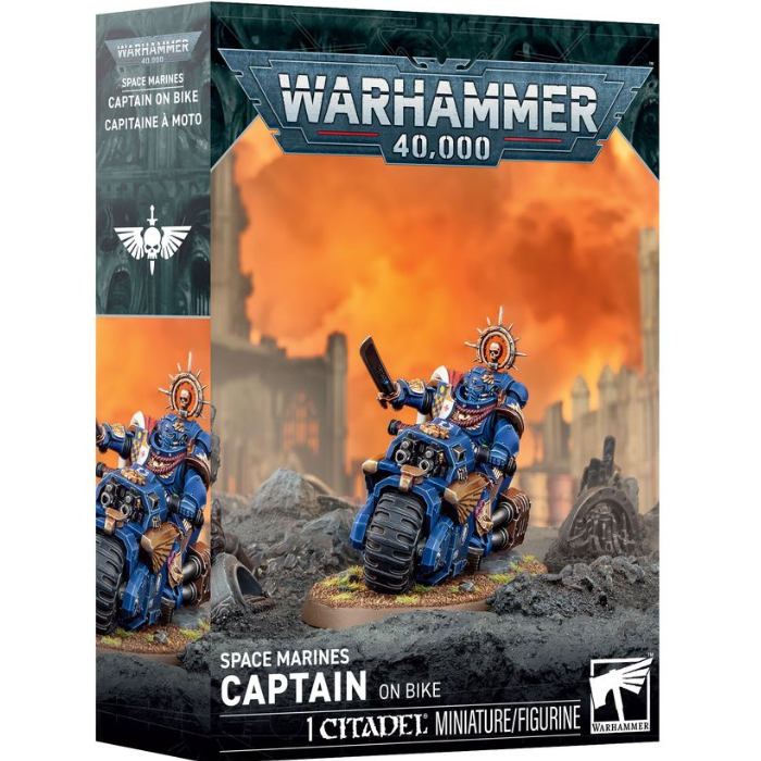 Space Marines - Captain on Bike