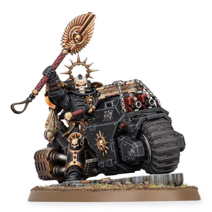 Space Marines - Chaplain on Bike
