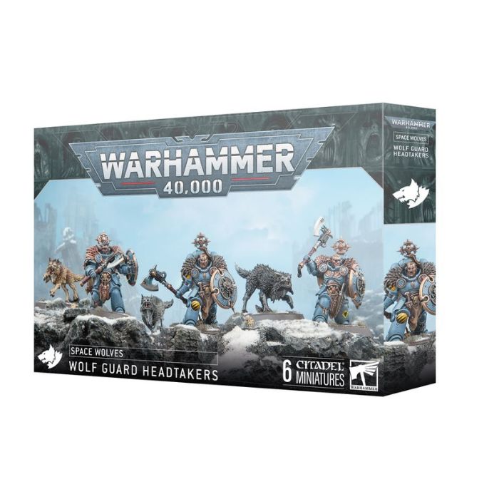 Space Wolves - Wolf Guard Headtakers