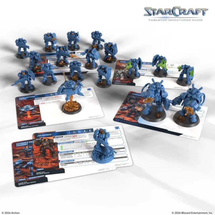 StarCraft® The Miniatures Game - Two Player Starter Set Founders Edition
