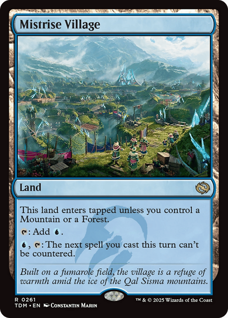 Mistrise Village - Tarkir: Dragonstorm - 261