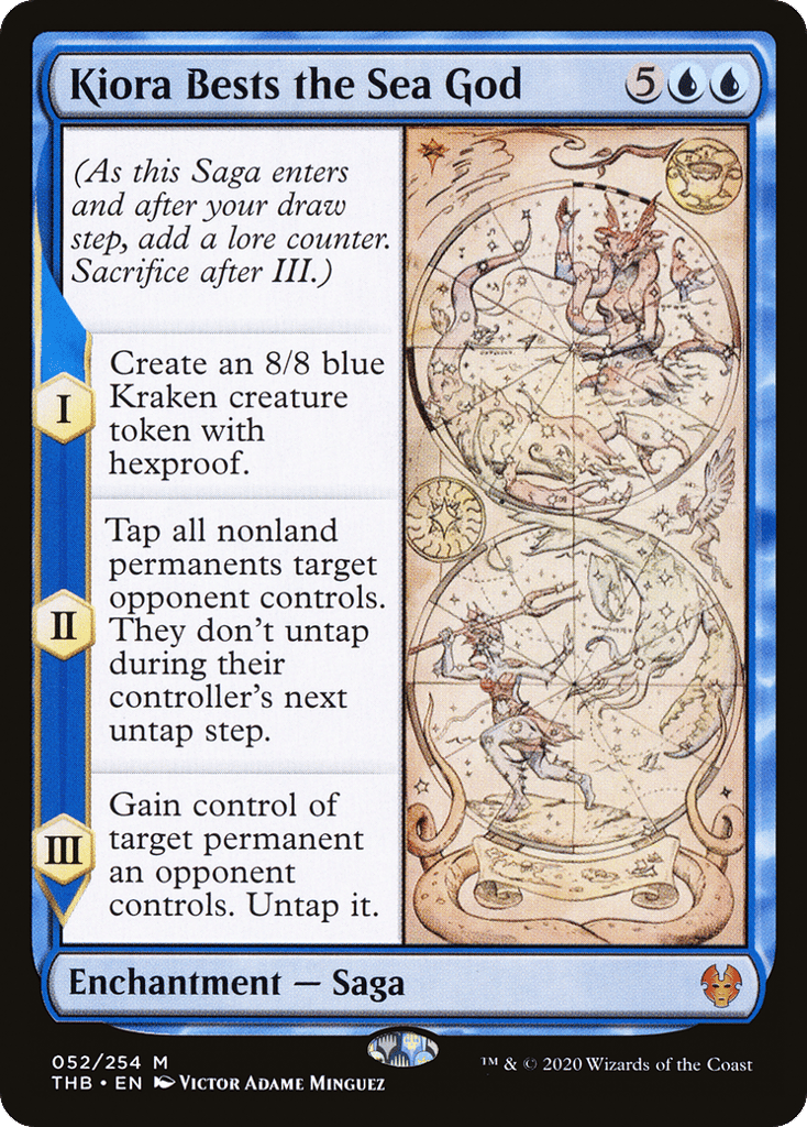 Kiora Bests the Sea God - Theros Beyond Death - 52