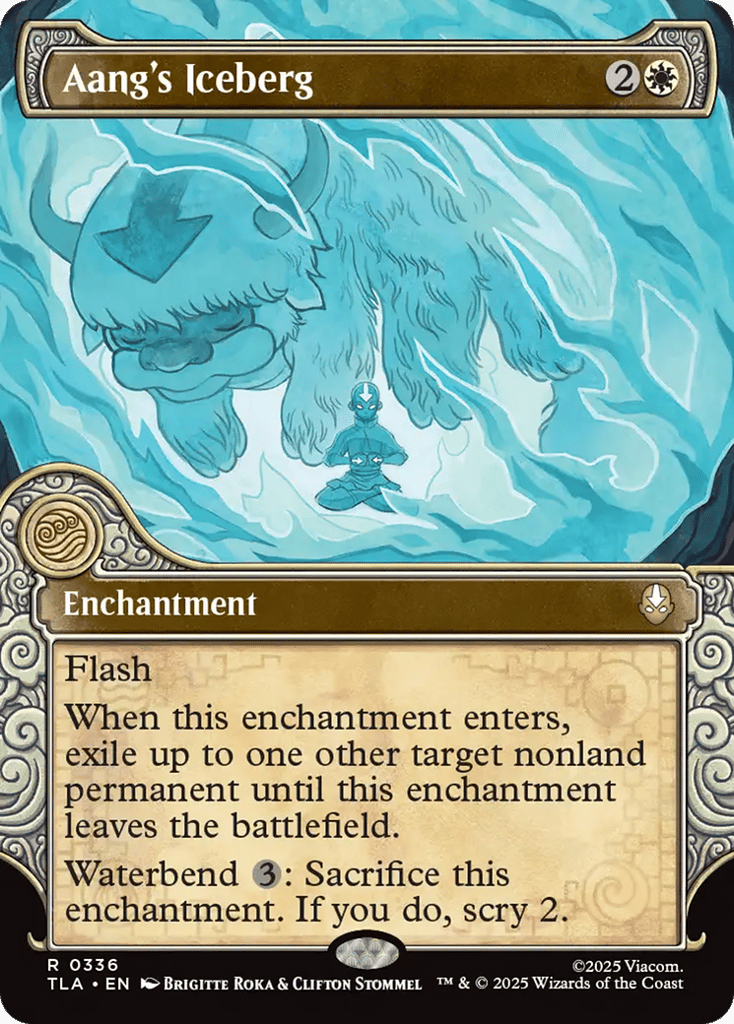 Aang's Iceberg - Avatar: The Last Airbender - 336 - Foil