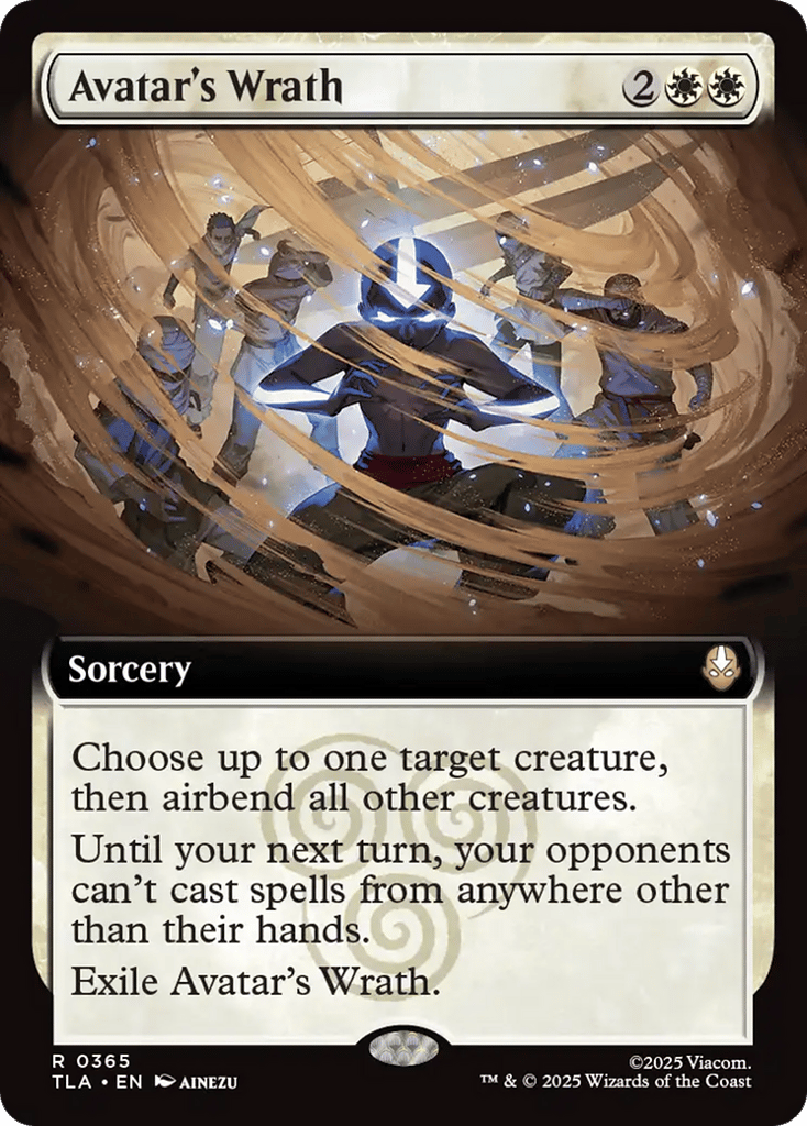 Avatar's Wrath - Avatar: The Last Airbender - 365 - Foil