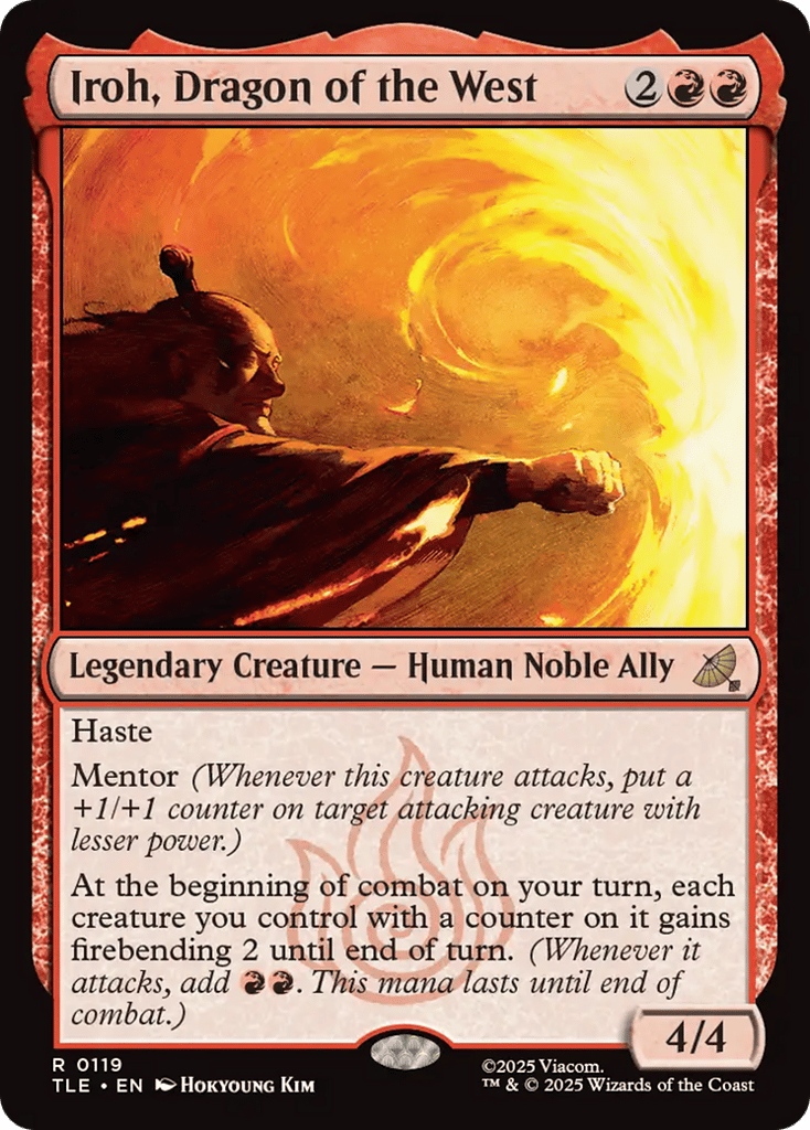 Iroh, Dragon of the West - Avatar: The Last Airbender Eternal - 119 - Foil