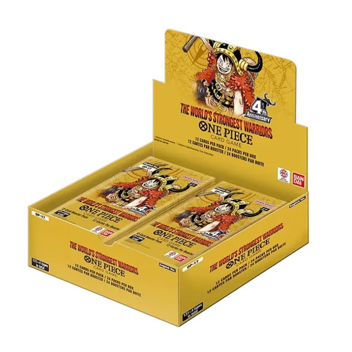 One Piece Card Game - The World's Strongest Warriors Booster Display [OP-17]