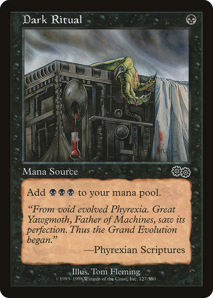 Dark Ritual - Urza's Saga - 127