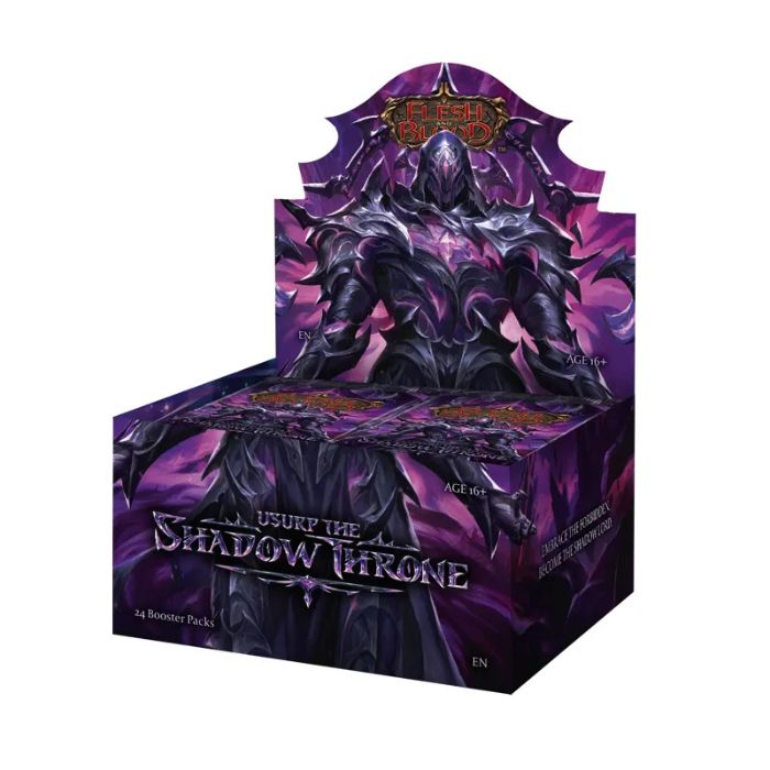 Flesh and Blood TCG - Usurp the Shadow Throne Booster Display