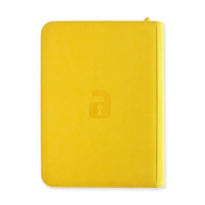 VaultX - 9-Pocket Exo-Tec® Zip Binder Sunrise Yellow