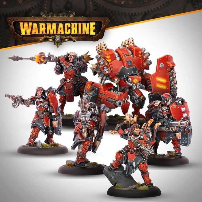 Warmachine: Khador - SKS-6 Command Cadre (HIPS)