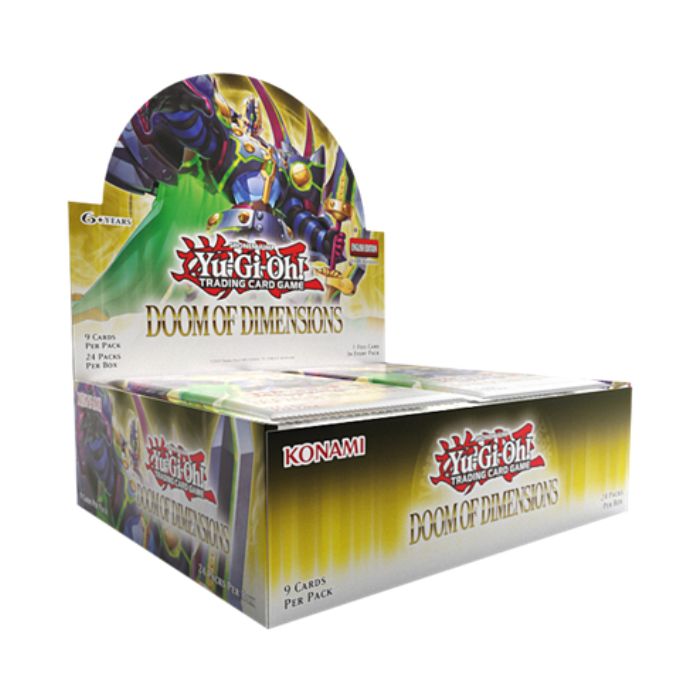 YuGiOh -  Doom of Dimensions Booster Display