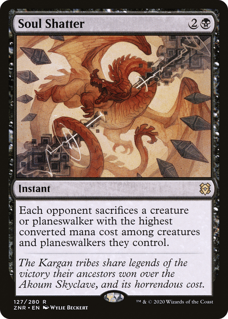 Soul Shatter - Zendikar Rising - 127