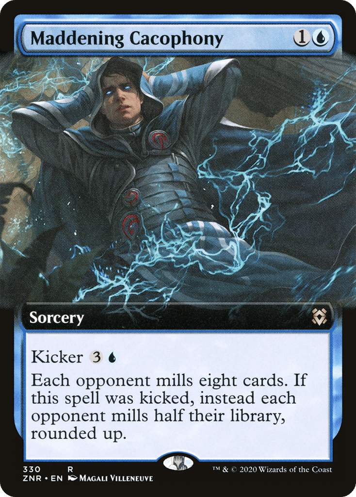 Maddening Cacophony - Zendikar Rising - 330 - Foil