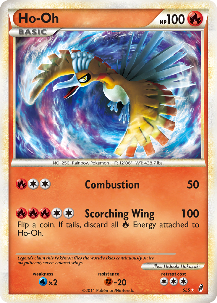 Ho-Oh - Call of Legends - SL5 - Holofoil