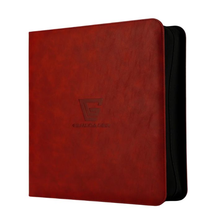 Gemloader - Premium Graded Card Binder - Red [28 slots 2X2]