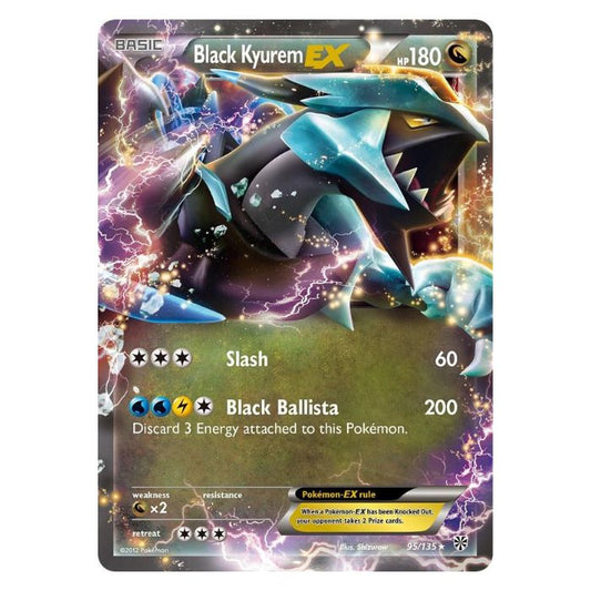 Black Kyurem EX (PLS 95)